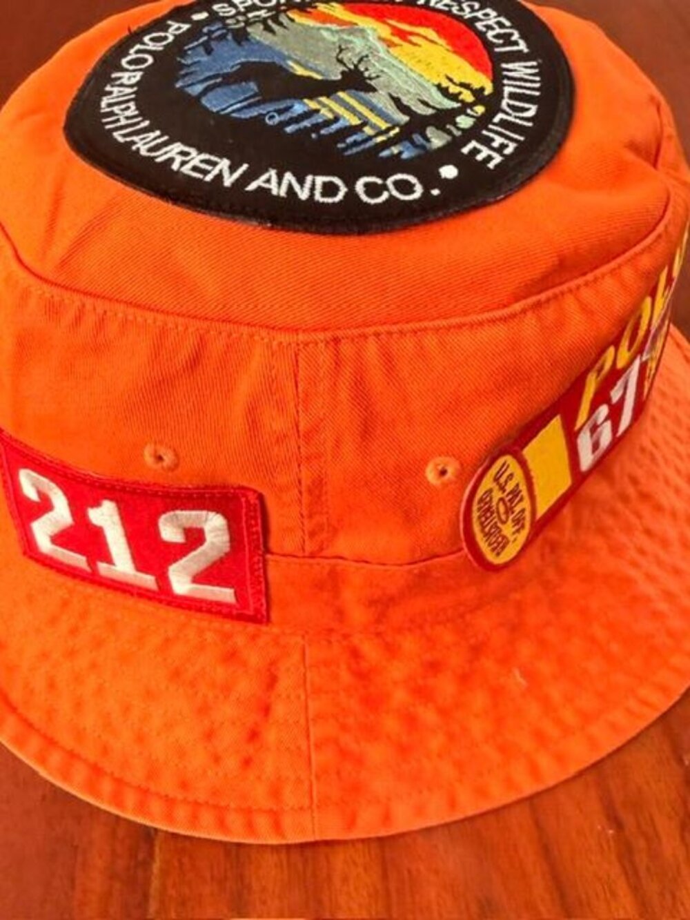 NWT POLO RALPH LAUREN 1 OF 1 SPORTSMAN EXPEDITION SHOTGUN SHELL BUCKET HAT L/XL - Picture 4 of 11